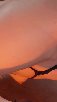Hot curvy blonde covered in sperm inside and out