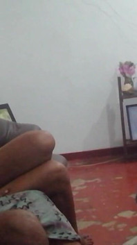 Father in Law's Gigantic Dick Hangs Out Under His Sarom for Step Daughter