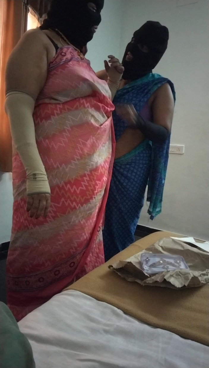 Tamil lesbian: Dirtytalk - hinter dem shooting