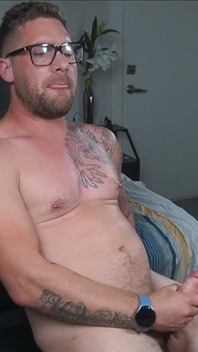 Stroking My Cock and Soaking My Briefs