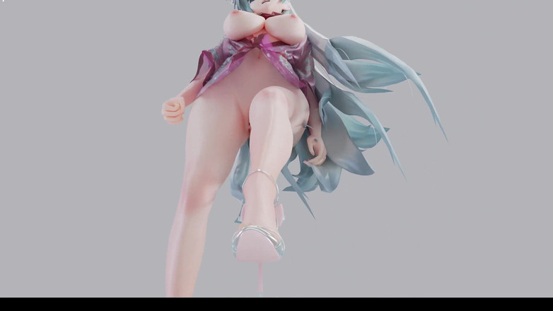 MikuMotion: Style ancien numéro 9 ; Hanfu élégant ; POV; Danseur