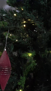 Decorating my christmas tree