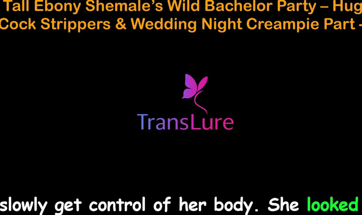 TransLure: Engleză audio sex poveste - Petrecere sălbatică a burlacilor negresă înaltă - stripperi...