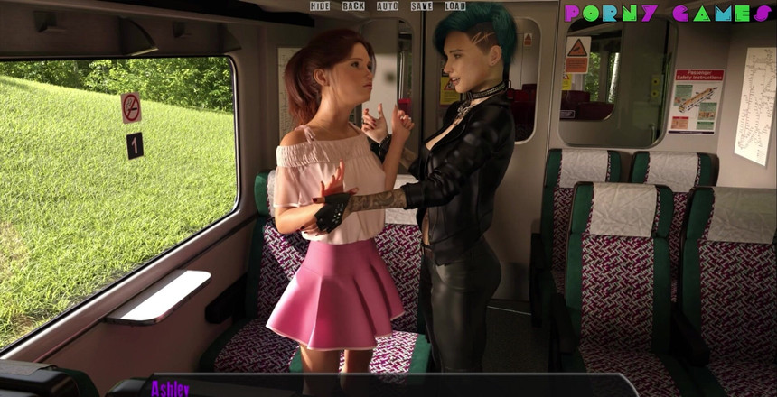 Porny Games: ハーフウェイハウス - 電車とパンティー (25)