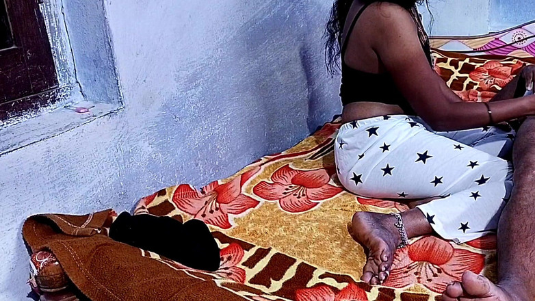 Desihotcouple: Indian Hot Wife Homemade Pussy Licking Blowjob Boobs Pressing Fucking