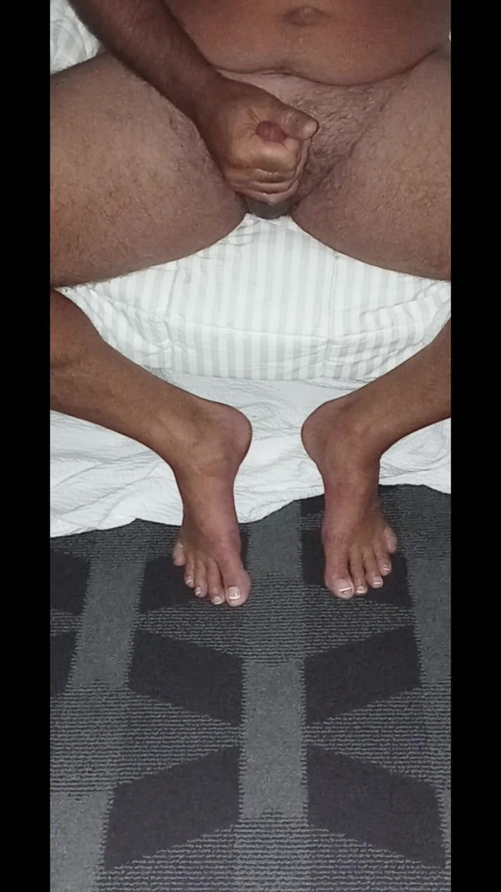 Midsouth Foot Fetish: Bara en man ensam i ett hotellrum