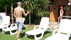 Ferrero anal experience: 4K Bts, Hard Rough Bg i Trójkąt przy basenie