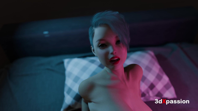 3dxpassion: Jeździj na fali przyjemności w Dzielnicy Neonów: Najgorętsza akcja NSFW...