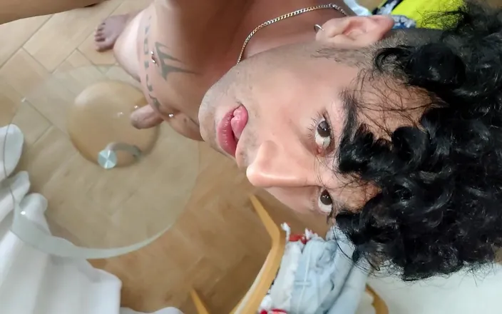Idmir Sugary: Thick Dick Cumshot and Rubbing Own Cum on Cock Till...