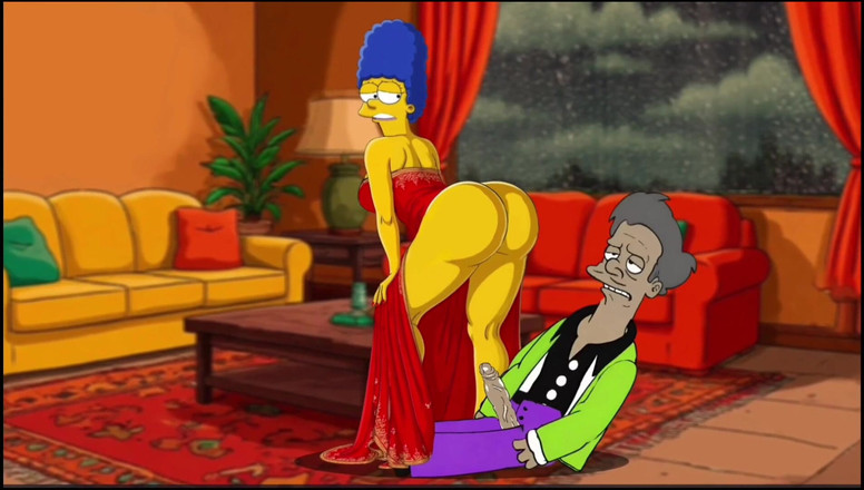 Octopussy Lovers Club: Compilation di moglie troie cornuta. Cartone animato, Parodia di Simpson
