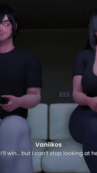 与大奶继妹的深夜游戏出错了！- 豪宅日 - 3D 禁忌游戏