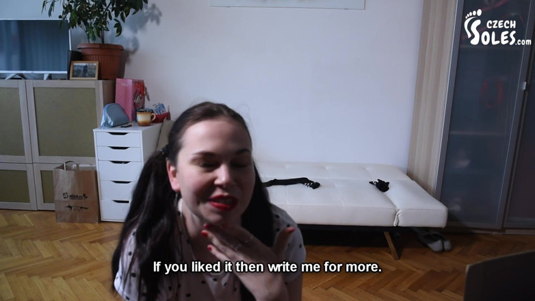 Czech Soles - foot fetish content: Foot fetish youtuber online streaming her footboy in secret