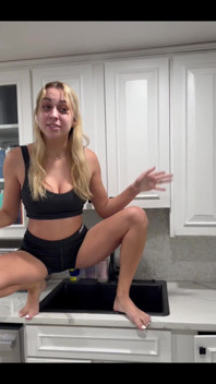Peeing in My Kitchen Sink