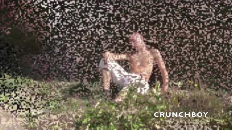 Crunch Boy: Max fucked by Jimy in exhib in garden