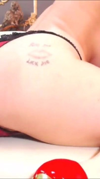 Heißer striptease von ukrainischer göttin