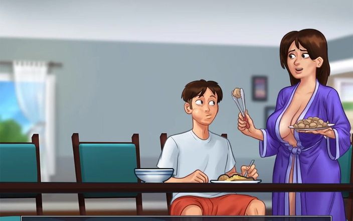 Miss Kitty 2K: Summertime saga 重新工作 - 23 她得到了由misskitty2k制作的世界上最好的奶子