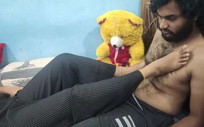 Vaigavarun Feet romance: Chest Trample