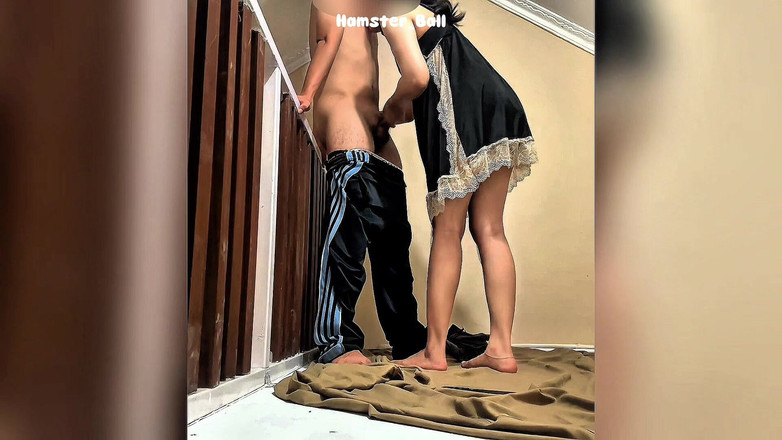 Hamster_Ball: Azjatka, zdrada masażu MILF prowadzi do seksu