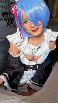 Zne Cosplay - Rem From Re: zero Ft. Waifus Juice & Qrozne
