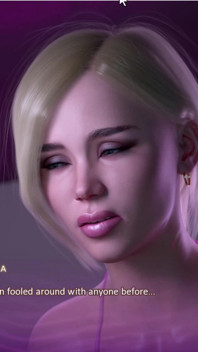 Apocalust 2 나와 Evelyn은 그녀가 그녀의 보지 입술을 만질 수 있다고 믿을 수 없다.