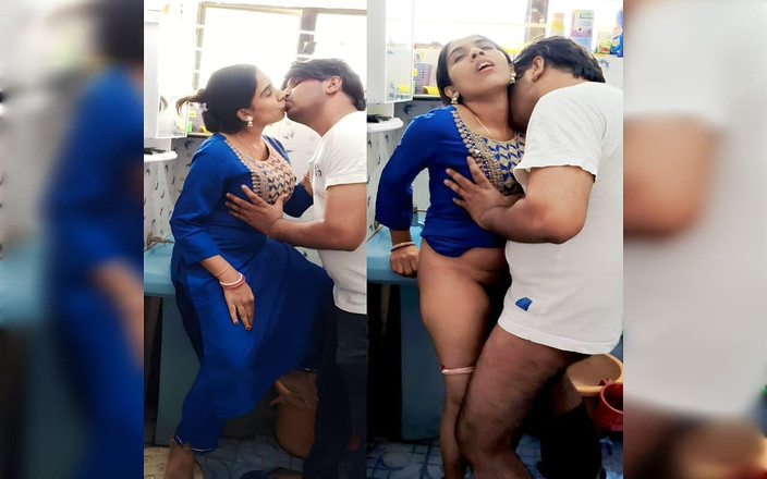 Parizadi: Bhabhi à gros nichons, vidéo de sexe viral dans la salle...