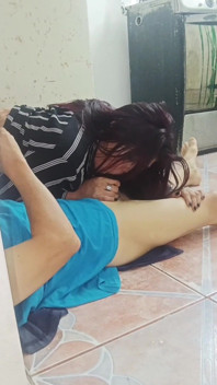 Beautiful, Curvy Stepdaughter Has Sex with Her Stepfather While He's Fixing the Plumbing