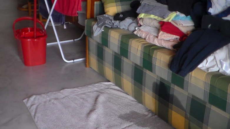 Sex hub male: John pisst auf dem sofa