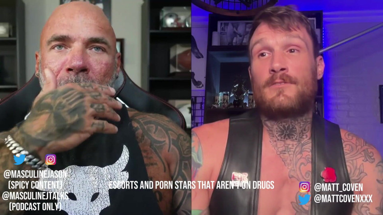 Raw and Uncensored with Masculine Jason: Confessioni della porno star - matt coven episodio 158