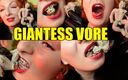Arya Grander: Giantess vore, fetisch-video - langsam essender schokoladenmann - verführt und dirtytalk