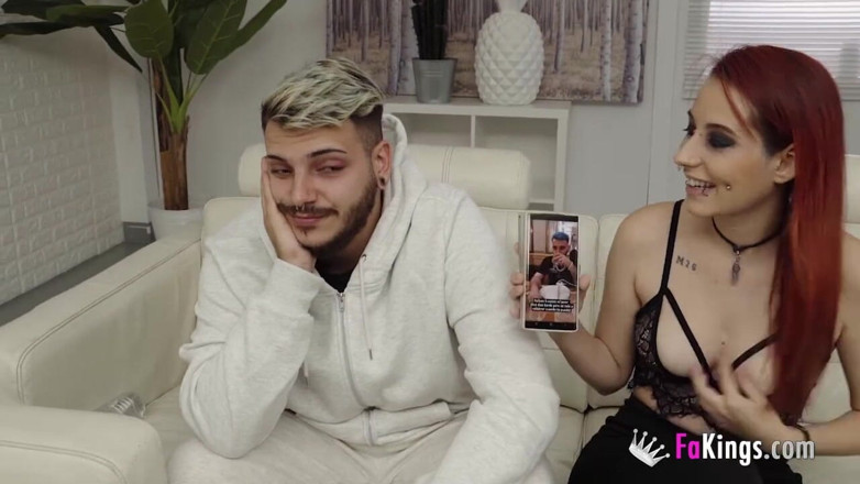 FAKings: She leaves her wife being fucked, a very cuckold dude