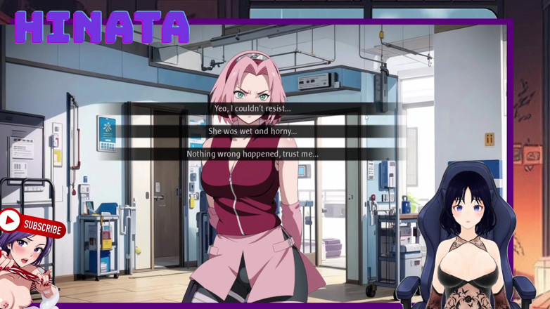 Hinata Queen: Hinata ve sakura, sessizce sohbet ediyor, shinobi sırları bölüm 11