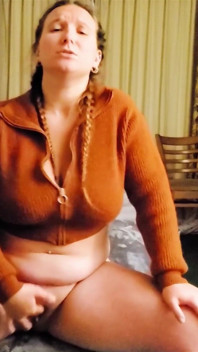 I Wore My 52F Lesbian Roommate’s Soccer Stepmom Sweaters Fucking Myself in Them Then Nude and Left the Video on Her Bed Wanting