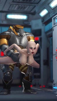 화성 베이스 캠프에서 외계인 섹스! 애널 섹스를 당하는 핫한 발정난 여자