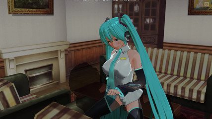 H3DC: 자지를 따먹고 보지에 사정하는 3D 헨타이 Hatsune Miku