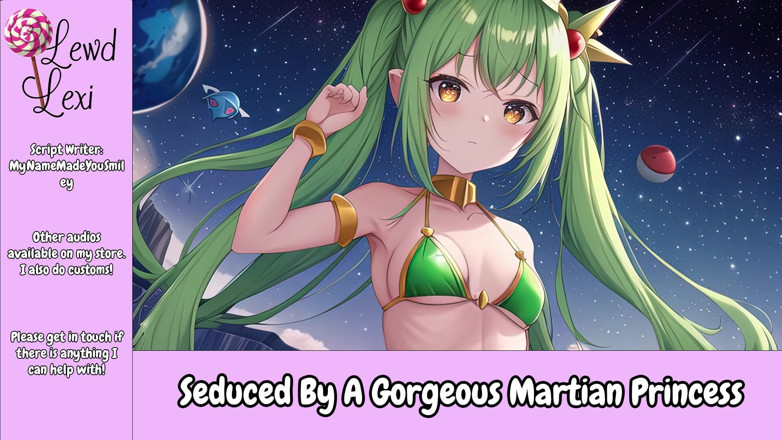 Lewd Lexi: Seduced by a Gorgeous Martian Princess Audio