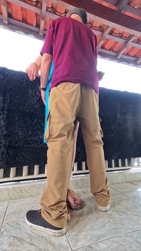 Playing Secretly on the Balcony During a Boring Party