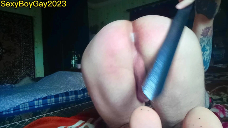 SexyBoyGay2023: Sesso anale duro bisessuale masturbazione gay ucraina day3