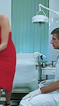 Doctor's ass fuck and piss slut