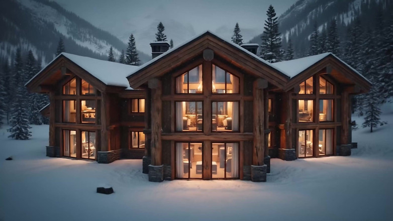 Luxury Porn Channel: 暖かい照明、冷たい雪、壊れたお尻。