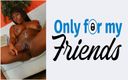 Only for my Friends: Первое порно Lickable Stylez, большая чернокожая шлюшка с бритой вагиной обожает кончать на секс-игрушках