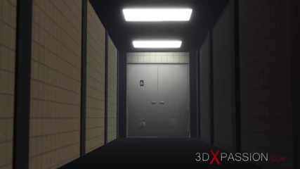 3dxpassion: Una morena sexy es follada por un soldado estadounidense en...