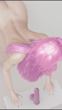 哈哈 Hentai - seraphine 用假阳具自慰