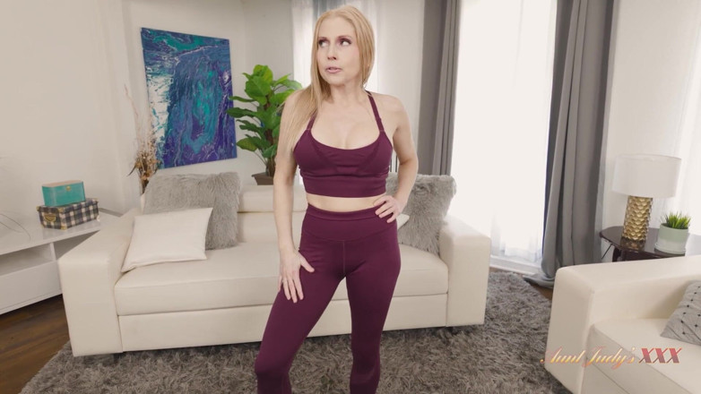 Aunt Judy's XXX: AuntJudysXXX - Your Hot MILF Step-stepmother Christie Stevens Catches You Watching...