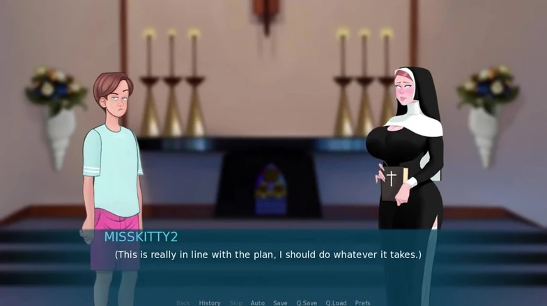 Miss Kitty 2K: Sexnote V13 Pt 62 - Purifying Dick for Grace