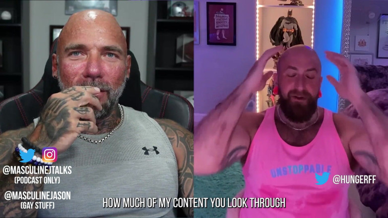 Raw and Uncensored with Masculine Jason: Porn Star Confessions - Hungerff/rj Danvers (episode 70)