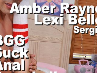 Edge Interactive Publishing: Amber Rayne & Lexi Belle & Sergio BGG смокчуть трах, анальний сніжний ком