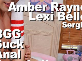 Edge Interactive Publishing: Amber Rayne &amp; Lexi Belle &amp; Sergio BGG bú cu chịch lỗ...