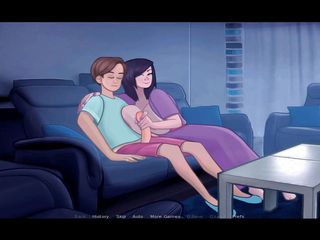 Hentai World: Секс-моча смотреть ночной фильм с мачехой