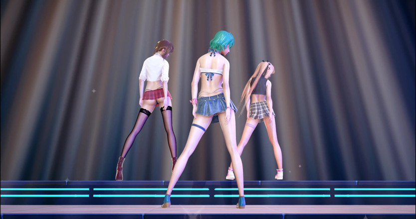 3D-Hentai Games: [Mmd] Cuceritoare doa Marie Rose Misaki Tamaki dans fierbinte 4k 60fps