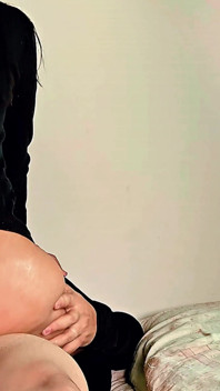 My Stepsister Sat Nicely on My Dick on Valentine's Day, Then I Got Into It Doggstyle and Came in Her Hairy Pussy Very Hard